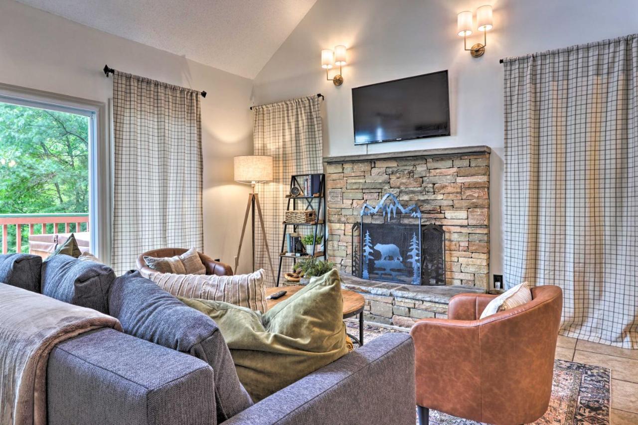 Gatlinburg Chalet with Hot Tub, Sauna&Mountain View Exterior foto